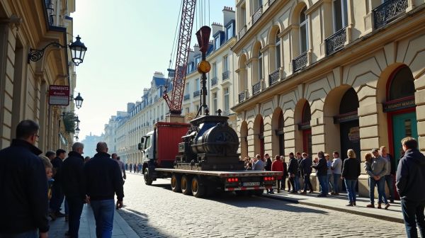 Déplacer une machine-outil de 4 tonnes en plein Paris : qui fait quoi